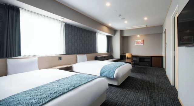 Четырёхместный номер Deluxe Vessel Hotel Hiroshima Peace Blvd
