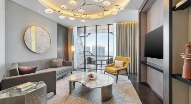 Люкс Panoramic с 2 комнатами Отель Mandarin Oriental Downtown