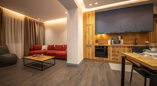 Апартаменты c 1 комнатой с балконом Blloku Unique Apartments