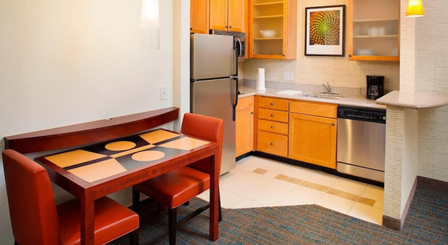 Двухместная студия Residence Inn by Marriott Roanoke Airport