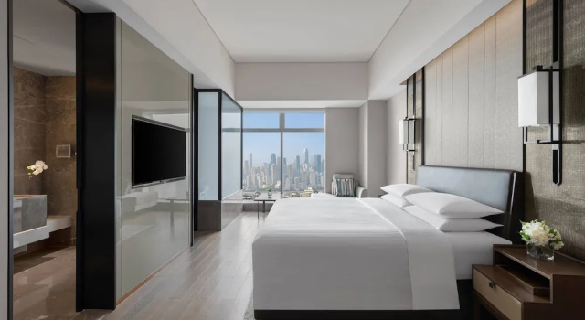 Двухместный номер Standard с видом на город Chongqing Marriott Hotel