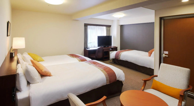 Трёхместный номер Standard Richmond Hotel Sendai - Reopened After Renovation on 28 Dec 2024
