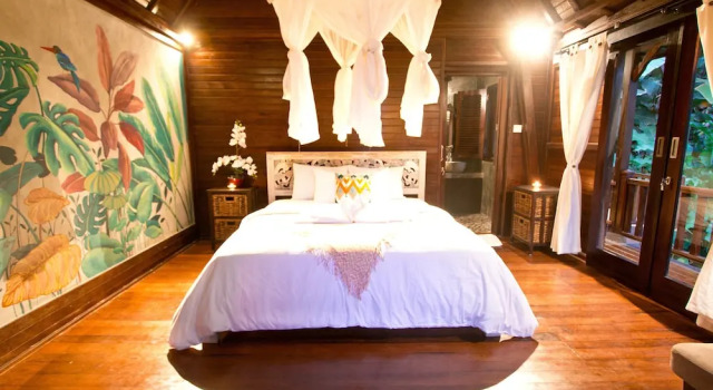 Villa doppia Deluxe con balcone Umah Tis Sebatu
