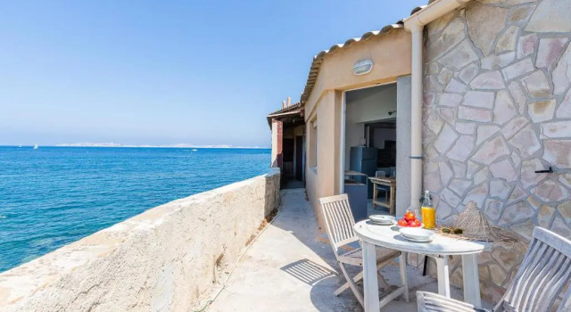 Апартаменты Le Grand Bleu- Superbe Maison avec Terrasse vue sur Mer