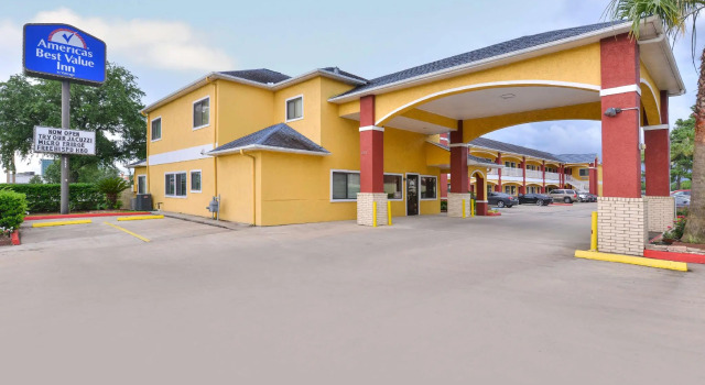 Кровать в общем номере Americas Best Value Inn-Baytown
