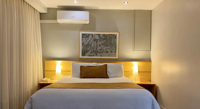 Двухместный номер Superior Пентхаус с балконом и с видом на город Punta Trouville Hotel