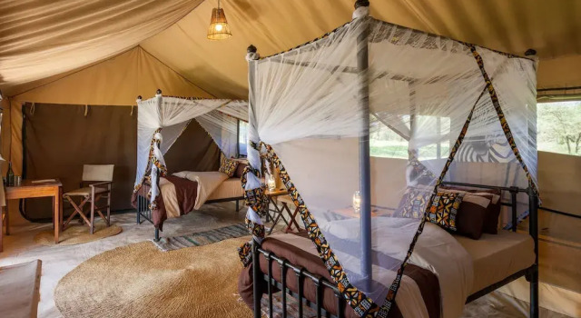 Habitación triple Estándar Gnu Ndutu Camp
