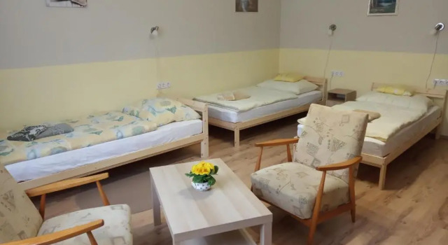 Студия с балконом и с красивым видом из окна Jakus Ház