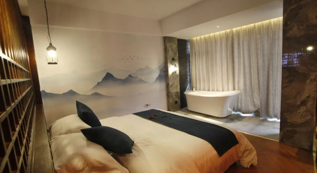 Люкс Riverside Peak Lodge Zhangjiajie Wulingyuan National Park