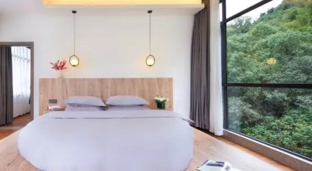 Люкс Yangshuo Rain Falls Forest homestay