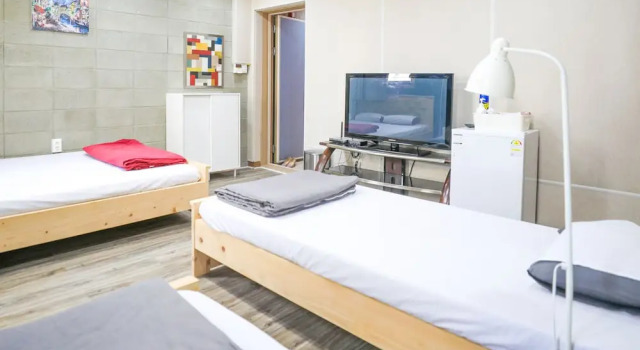 Standart dört kişilik aile oda Midtown Hostel