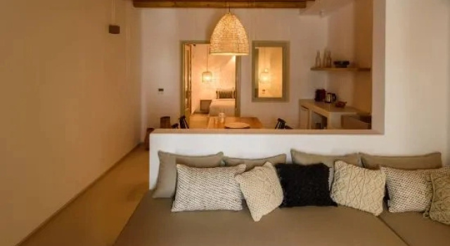 Одноместный полулюкс с видом на море Este Luxury Suites