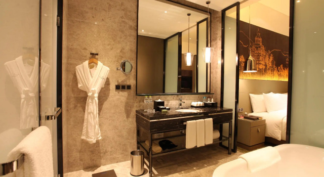 Двухместный номер Executive Wanda Realm Jiangmen