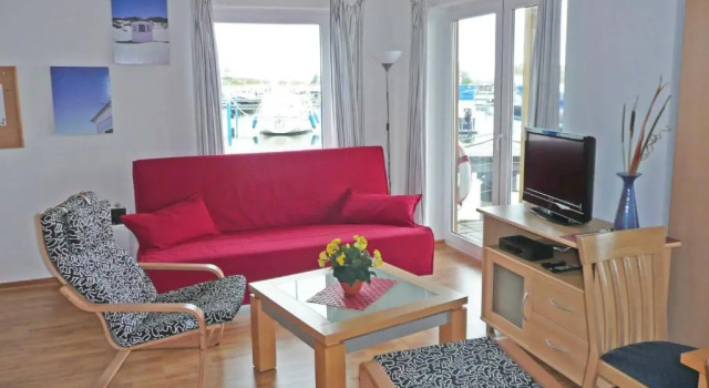 Коттедж с 3 комнатами Neu renoviertes schwimmendes Ferienhaus Fischland in Barth