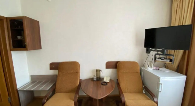 Standardowy jednoosobowy pokój i balkonem i z widokiem Dnepr Hotel