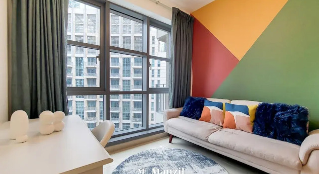Апартаменты Luxury Modern 1BR Haven Near the Park, Offering Effortless Connectivity to Key Roads, Cloud A, Jumeirah Village Triangle by Deluxe Holiday Homes