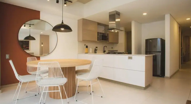 Апартаменты w Beautiful 3BR w Terrace n AC in Laureles