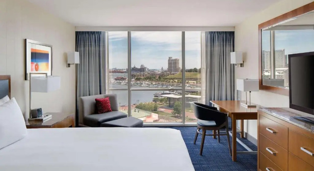 Двухместный номер с видом на гавань Hyatt Regency Baltimore