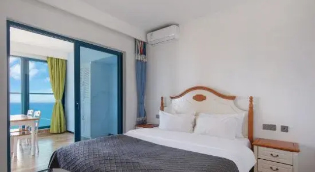 Люкс с 2 комнатами с видом на море double bay xiaopengbro apartment