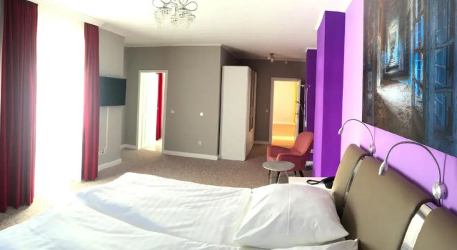Апартаменты с балконом Seehotel Louise