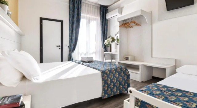 Трёхместный номер Standard с балконом Hotel Hawaii Bed and Coffee