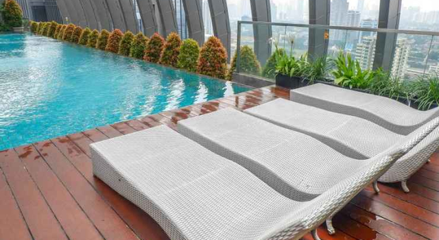 Clean 1BR L'Avenue Apartment By Travelio, Book Apartment Jakarta Jakarta Province