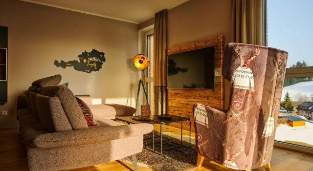 die Tauplitz Lodges - Adler Auszeit Lodge D6 by AA Holiday Homes, Reserva ahora Hotel Tauplitz Ausseerland