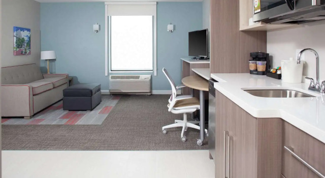 Двухместный люкс c 1 комнатой Home2 Suites by Hilton Bloomington