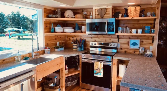 Двухместный люкс Superior с видом на море Dungeness Bay Cottages