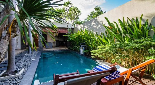 Pulau Villa Canggu, Rezervovat Vila Chaty v Bali, Chalupa