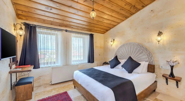 Двухместный семейный люкс с балконом Rocca Stone House