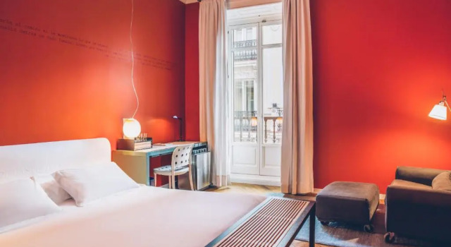 Двухместный номер с видом на город Отель Iberostar Las Letras Gran Via