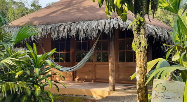 Bungalow Comfort 1 camera da letto con balcone Huasquila Amazon Lodge
