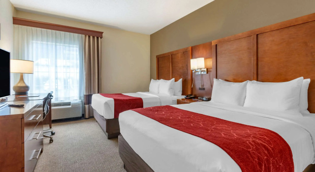 Четырёхместный люкс Comfort Suites Newark - Harrison