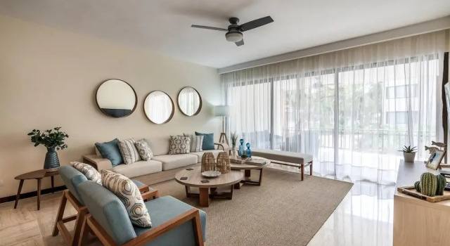 3BR apt With Terrace and Beach Access Portillo, Rezerwuj Apartament Las Terrenas Samana