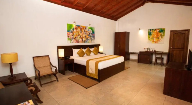 Двухместный номер Deluxe с красивым видом из окна Amaara Forest Hotel Sigiriya