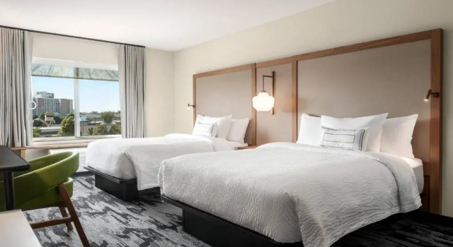 Четырёхместный номер Standard с видом на город Fairfield Inn & Suites by Marriott Milwaukee West