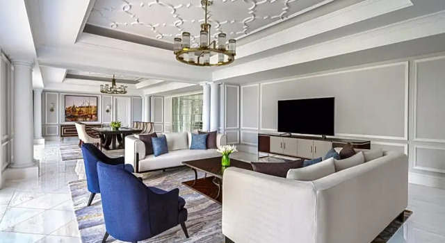 1 soveværelse i præsident- dobbelt suite The Ritz-Carlton Jakarta, Mega Kuningan