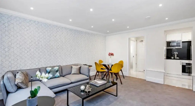 Номер Deluxe Queensgate Court Apartments