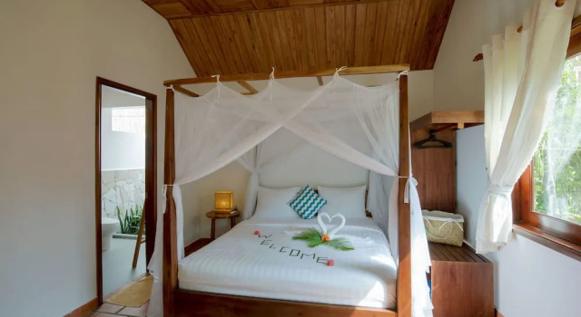 Бунгало Deluxe с видом на море Thanh Kieu Beach Resort