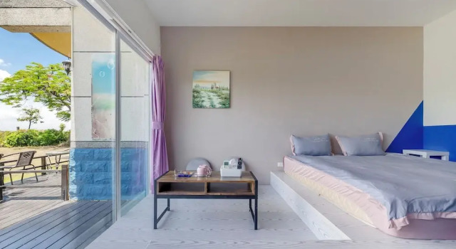Двухместный номер Standard с балконом и с видом на море Happiness Ocean View B&B