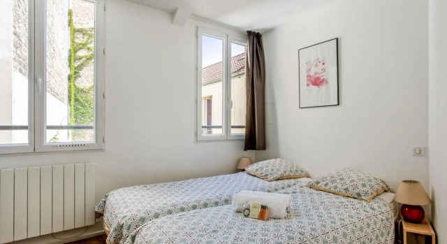 Nice and modern 1br at the heart of Paris nearby Canal St-Martin - Welkeys, Забронировать Отель Париж Иль-де-Франс, рядом с Боливар