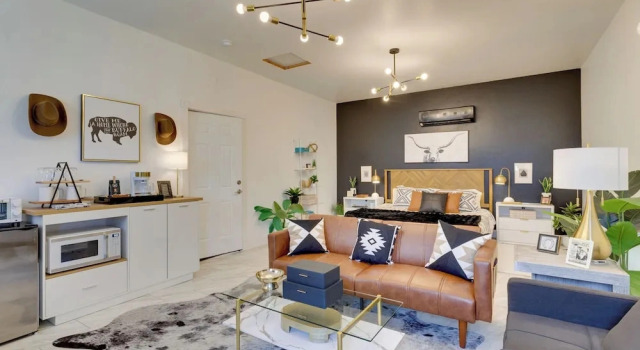 1 Mi to OU! Sleek Guest House w/ Gas Grill, Boek Pension Norman Oklahoma