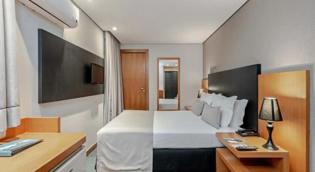 Студия Deluxe Slaviero Hotel Curitiba Batel