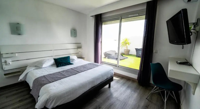 Standardní Dvoulůžkový s manželskou postelí pokoj Hotel Aquarius