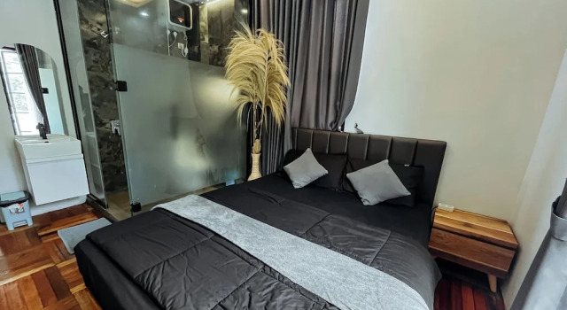 Standard Zimmer mit Balkon und mit Bergblick Roadside villa