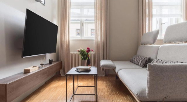 Open-plan Flat in Vinohrady by Prague Days, Забронировать Отель Отели в центре Праги, в центре