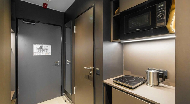 Économie double chambre avec balcon Yuma Managed Apartments Leipzig