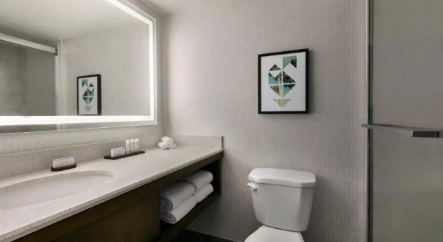Люкс с видом на бассейн Embassy Suites by Hilton Los Angeles Downey