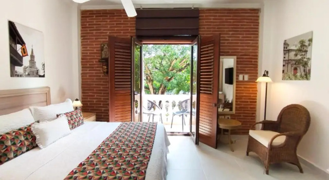 Двухместный номер Superior с балконом Hotel Casa La Fe